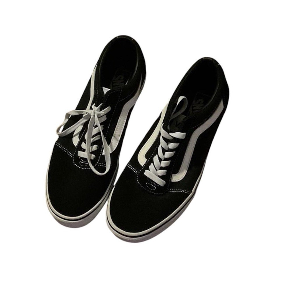 Vans Black and White Men's Shoes - Picture 3 of 3